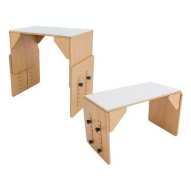 Imagem de Mesa Ajustável com 7 níveis de regulagem, Grátis 3 canetões de quadro 