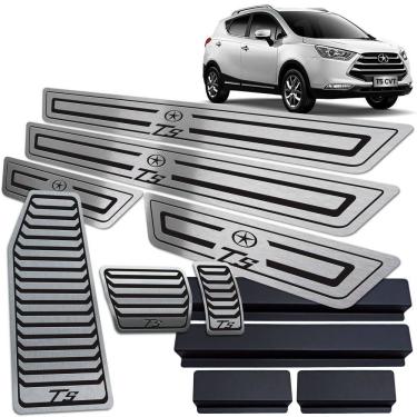 Imagem de Descanso Soleira Pedaleira Automático Preto Jac T5 2016 2019