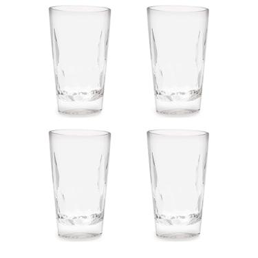 Imagem de Jogo Conjunto Com 04 Copos De Água Suco Acrílico Geométric 300ml | 400ml | 600ml (600ml)