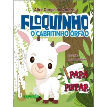 Imagem de Floquinho, O Cabritinho Órfão - Para Pintar