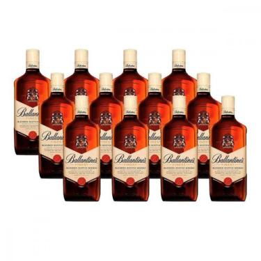 Imagem de Whisky Escocês Ballantines Finest 750ml Caixa com 12 unidades