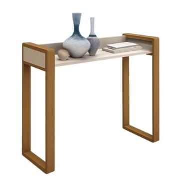 Imagem de Aparador Buffet New Cantinho Do Café Sala De Estar Recepção E Hall De Entrada Pés Em Madeira