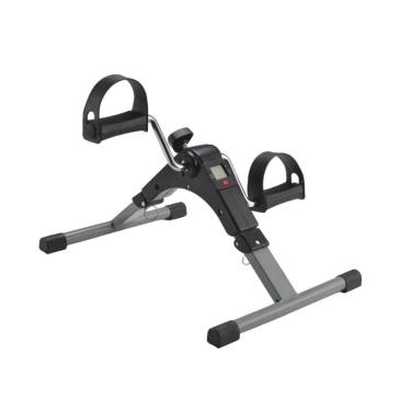 Imagem de Mini Bicicleta Fisioterapia Ergometrica Bike Lcd Simulador Pedal Dobravel Fitness Perna E Braco Com