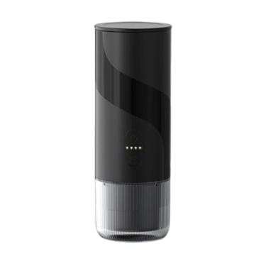 Imagem de KiBcsLic Mini cafeteira elétrica portátil, pequena, prática, compacta, recarregável para pesca, RV, camping, escritório