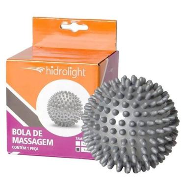 Imagem de 2 Bolas Cravo 9cm Bolinha Fisioterapia Massageadora Hidrolight