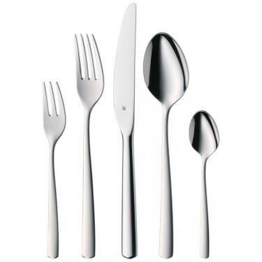 Imagem de Conjunto de Talheres 30 Peças para 6 Pessoas, Aço Inoxidável Escovado, WMF