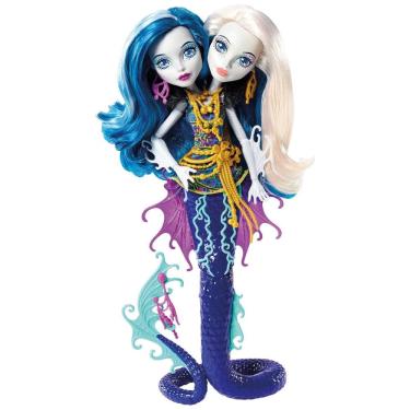 Imagem de Monster High Bonecas Reef Peri Pearl as Filhas de Hidra para Crianças a partir de 6 anos, MATTEL DHB47, Azul