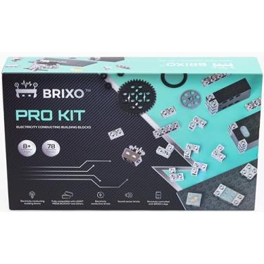 Imagem de BRIXO PRO KIT, blocos de construção condutores de eletricidade, totalmente compatível com todos os blocos e modelos Lego. Conheça BRIXO - um novo mundo de criatividade e inovação. Dê vida aos seus