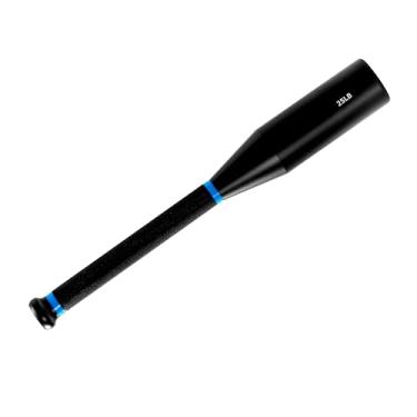 Imagem de ATNESS Barra fitness de aço puro – Conjunto de peso de 4,5 kg a 15,9 kg para treino de corpo inteiro, treinamento de força, equipamento de ginástica em casa com aderência antiderrapante (25 libras)