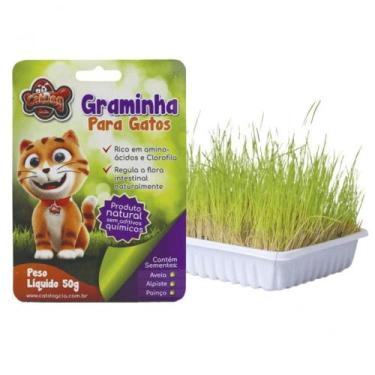 Imagem de Graminha para Gatos CatDog  50 g