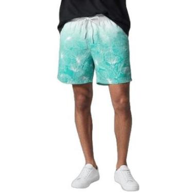 Imagem de Shorts Areia Branca Yacht Resort Hibisco Verde GG-Masculino
