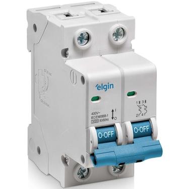 Imagem de Disjuntor Termomagnético Bipolar Elgin 2 Polos 10a