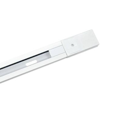 Imagem de Trilho Eletrificado De Sobrepor Para Spot Nordecor Com 2 Metros Bivolt Branco 6060