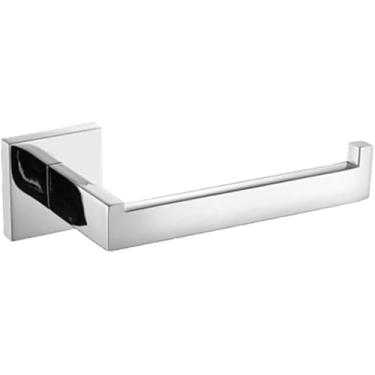 Imagem de Conjunto de Acessórios para Banheiro em Aço Inoxidável Cromado, Suporte de Papel Higiênico, Toalheiro, Barra de Toalha, Gancho