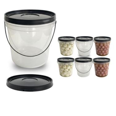 Imagem de Balde 3.2L Vazio Para Comprar - 6 Pçs
