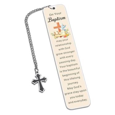 Imagem de Marcadores de livro católicos de Natal – presentes para crianças, meninas, afilhados, presentes de batismo para meninas, meninos, presente católico para mulheres, meias para meninas e meninos