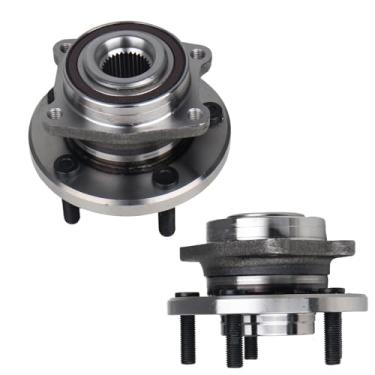 Imagem de KUSATEC 513263 2 peças de rolamento de roda dianteira e conjunto de cubo compatível com Chrysler Sebring Cirrus 2007 2008 2009 2010, Chrysler 200 2011 2012 2013 2014, Dodge Avenger 2008-2014