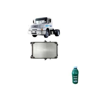 Imagem de Kit Radiador MB 1634/1938/2638 OM447/457LA + Água Desmineralizada 1L
