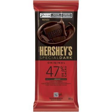 Imagem de Barra de Chocolate Meio Amargo 47% Cacau Original Hershey's Special Dark 80g