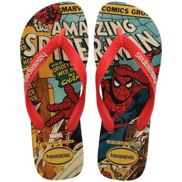 Imagem de Chinelo Feminino Havaianas Top Marvel Classics Homem Aranha-Feminino