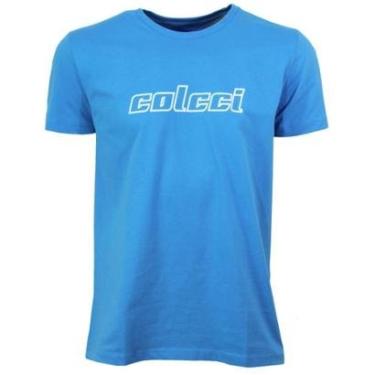 Imagem de Camiseta Colcci Azul Masculina-Feminino
