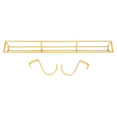 Imagem de KiBcsLic Trilho deslizante para mesa de bilhar, substituição do trilho da caçapa da mesa de bilhar, de queda de bolas para bilhar, Ouro