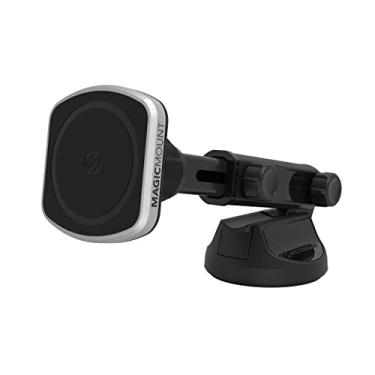 Imagem de SCOSCHE Compatível com MagSafe, iPhone, Galaxy, Pixel MagicMount Pro 2 Extendo Suporte magnético telescópico para janela/painel de telefone MP2WDEX2-XTSP