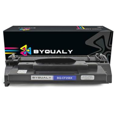 Imagem de Toner Compatível para CF-258X CF258X ByQualy para M404n M404dn M404dw MFP M428dw M428fdn M428fdw M 404dw Preto 10.000