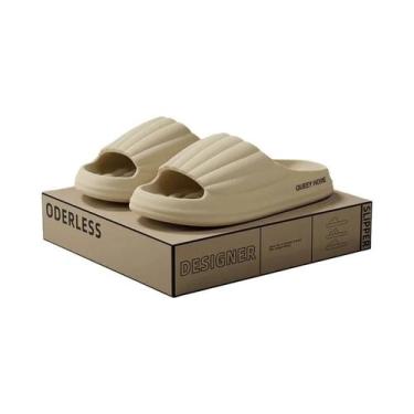 Imagem de Sandálias De Praia Masculinas Estilosas, Leves, Antiderrapantes, Confo