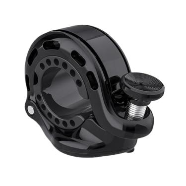 Imagem de Sino de bicicleta compatível com apple airtag, liga de alumínio, sino de mountain bike, antifurto, buzina de ciclismo para bicicleta de estrada, ebike mtb