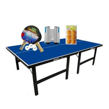 Imagem de MESA PING PONG MDP 15mm 1001 KLOPF + Kit 5055 + Kit 5096 + Kit 5076