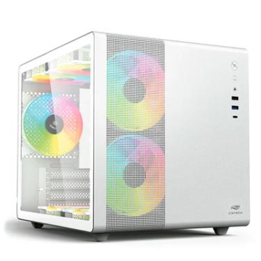 Imagem de Gabinete Gamer C3tech Aquarius Mt-g710, Lateral Em Vidro, USB 3.0, Branco - Mt-g710wh