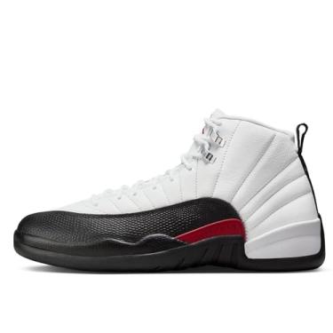 Imagem de Jordan Tênis masculino 42 retrô estilo táxi branco/vermelho e preto (CT8013 162), Branco/vermelho-preto, 44 BR