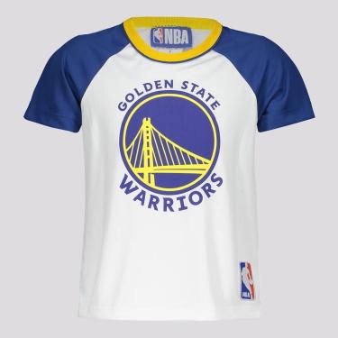Imagem de Camiseta NBA Golden State Sorority Infantil Branca-Unissex