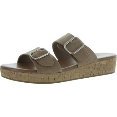 Imagem de Style & Co. Bota feminina GARNERRP com zíper sintético no tornozelo, Bronzeado, 36