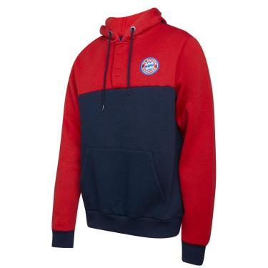 Imagem de Blusa Moletom Canguru Bayern de Munique Vermelho Masculina-Masculino