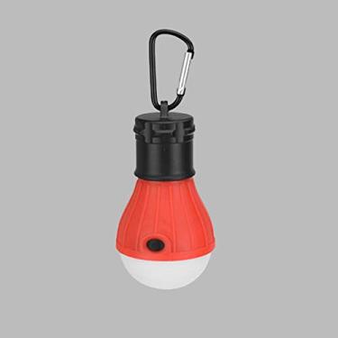 Imagem de Luz de Barraca LED Portátil com Bateria e Gancho Presilha Emergência 3 Modos Iluminação para Acampamento Trilhas Pesca Interrupção Energia