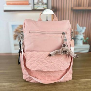 Imagem de Mochila Feminina e Masculina Estilo Casual Grande Escolar Trabalho Uni