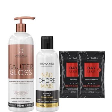 Imagem de Borabella Cauter Gloss 500ml + Não Chore Step 2 - 90ml