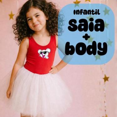 Imagem de Conjunto Saia De Tule e Body Collant Vermelho Rato - Robson (Emily Vic
