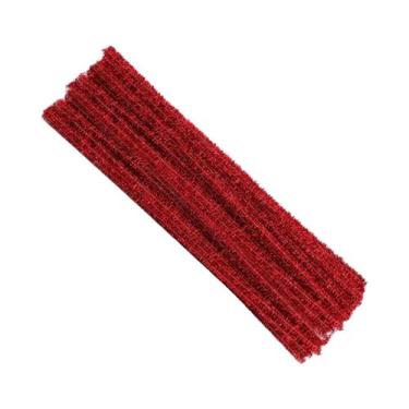 Imagem de Limpa-cachimbo De Chenille Com Glitter 100 Peças Fenrry Para Artesanat