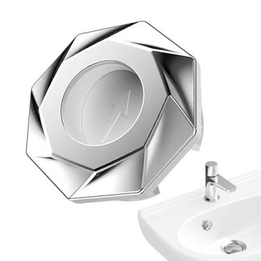 Imagem de Capa de ralo de pia - Estável Antiqueda - Cobertura de transbordamento de acabamento de pia de banheiro - para hotel, restaurante, apartamento, empresas, aluguel, cozinha, banheiro, dormitório