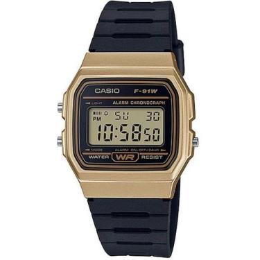Imagem de Relógio CASIO VINTAGE unissex digital F-91WM-9ADF