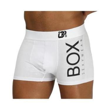 Imagem de Cuecas Boxer Masculinas Sexy De Algodão Macio Com Bolsa 3D - Roupa Ínt