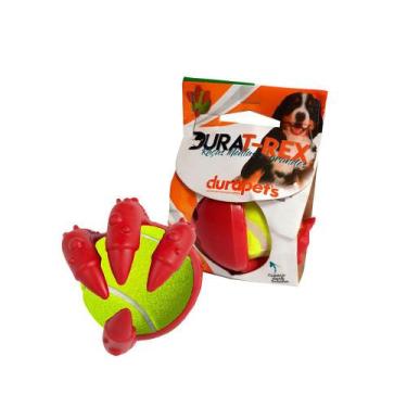 Imagem de Brinquedo Bola Duraball T-rex Garra Durapets Para Cães