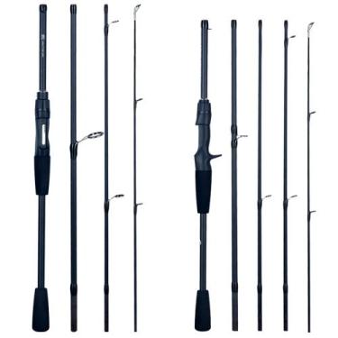 Imagem de Varas De Pesca Mini De Carbono Para Viagem 1.8-2.4m 5-30g M Fast Para 