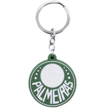 Imagem de Chaveiro De Borracha Com Brasão De Time - Palmeiras-Unissex