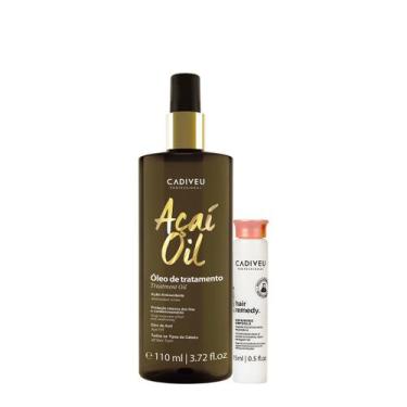 Imagem de Kit Cadiveu Essentials Hair Remedy Reparadora e Açaí Oil 110 (2 produt