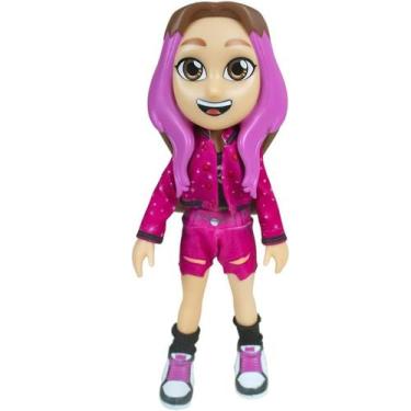 Imagem de Boneca emilly vick dos rosa 25cm com brinde - baby brink