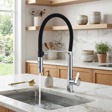Imagem de Torneira Monocomando Gourmet Flex Pro Casavilla Cromado